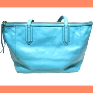 Fossil Leather Sydney Tote - Very Good Pre Owned Condition